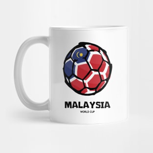 Malaysia Football Country Flag Mug